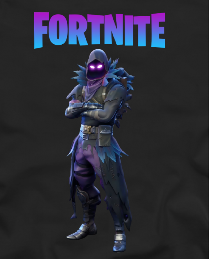 Marškinėliai Fortnite Raven